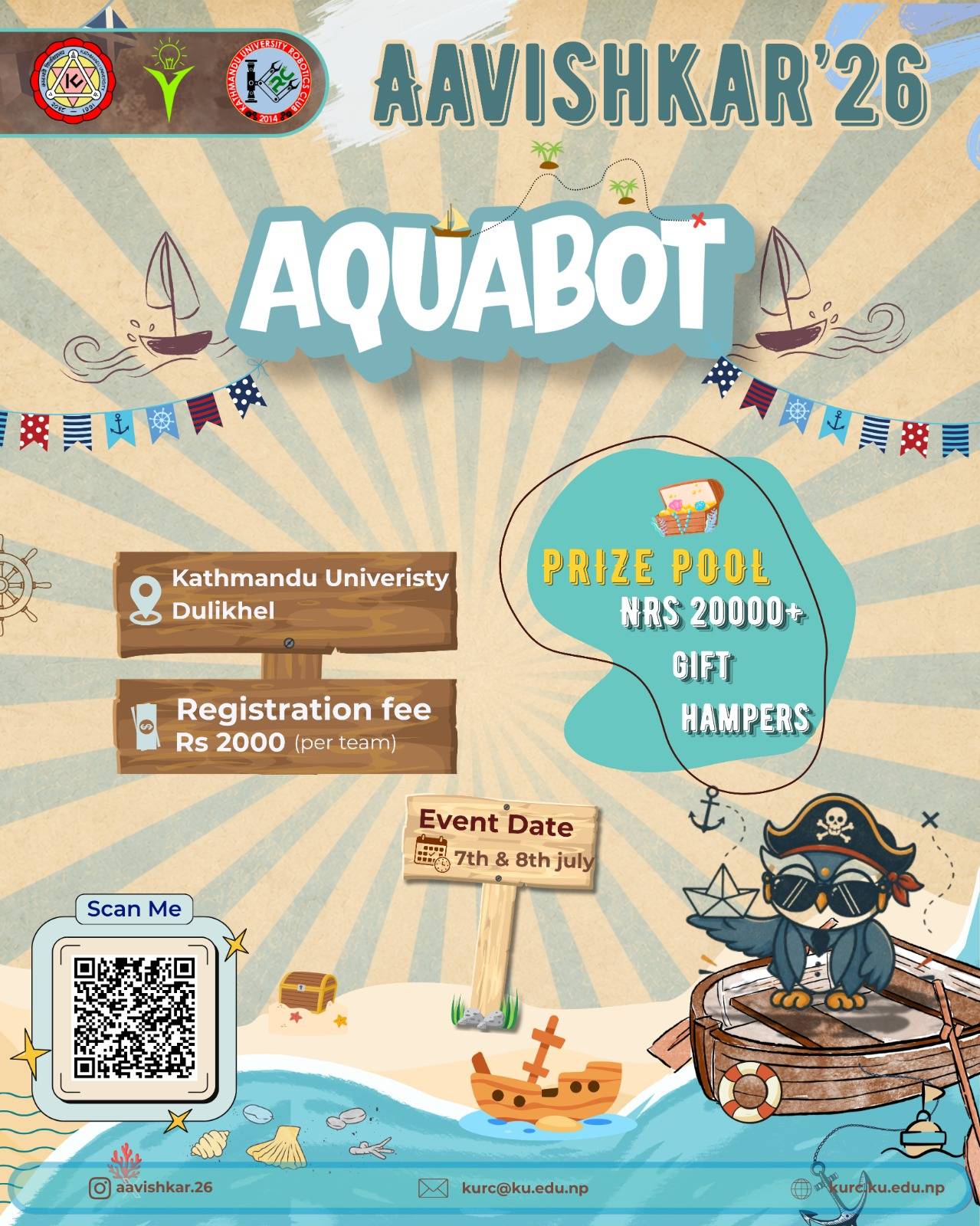 Aquabot Challenge Poster