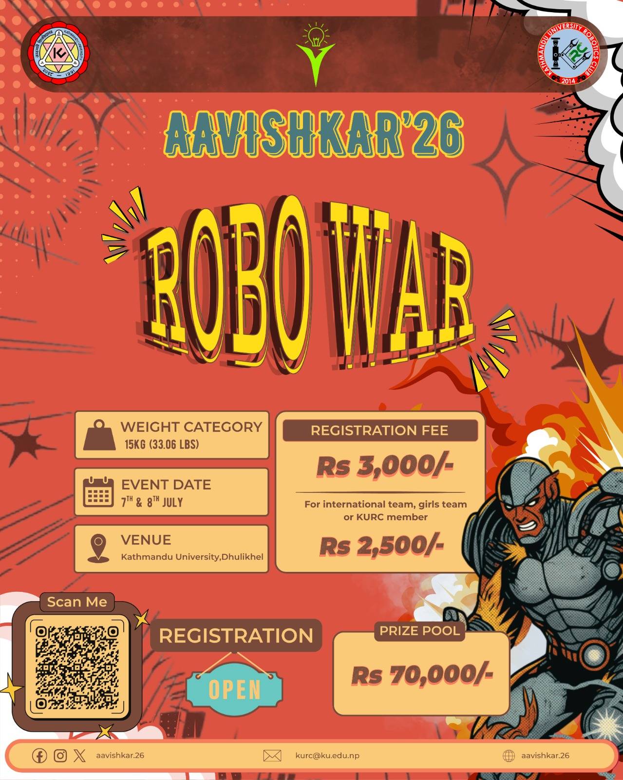 15 KG Robo-War Duel Poster