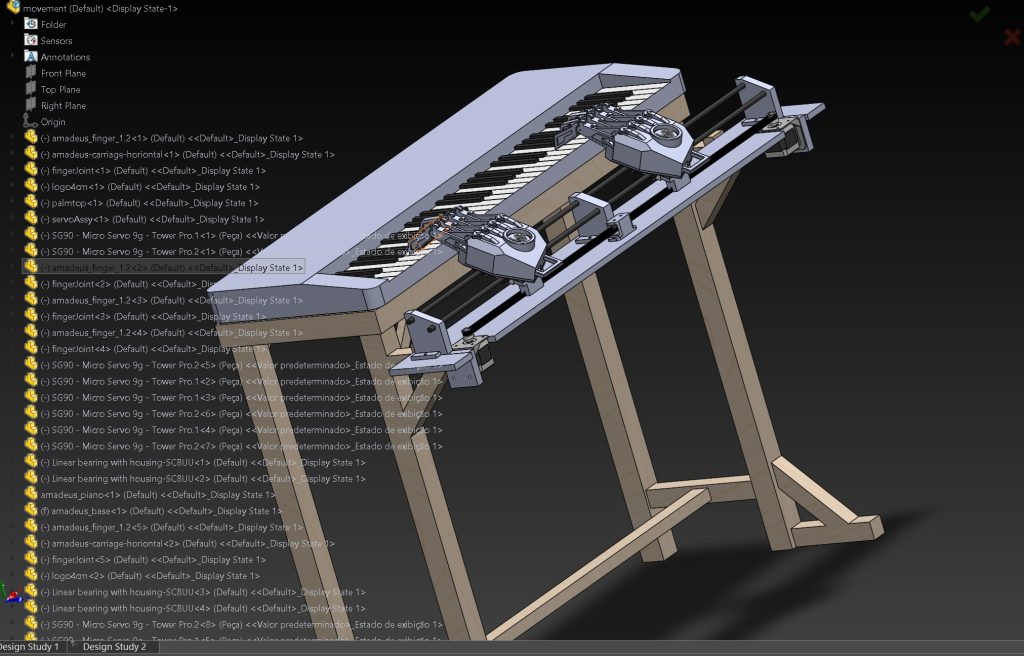 Piano Playing Robot by Pranshu Bikram Karki